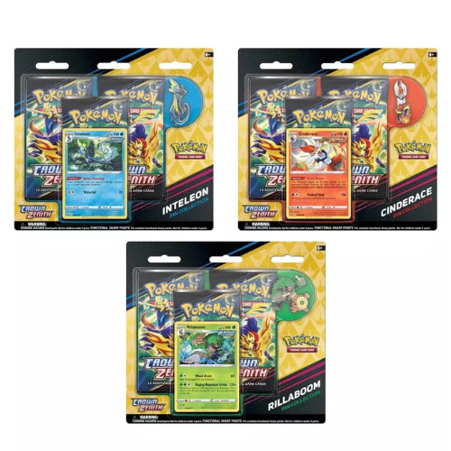 Pokemon Crown Zenith 3-Pack Blister (Random)