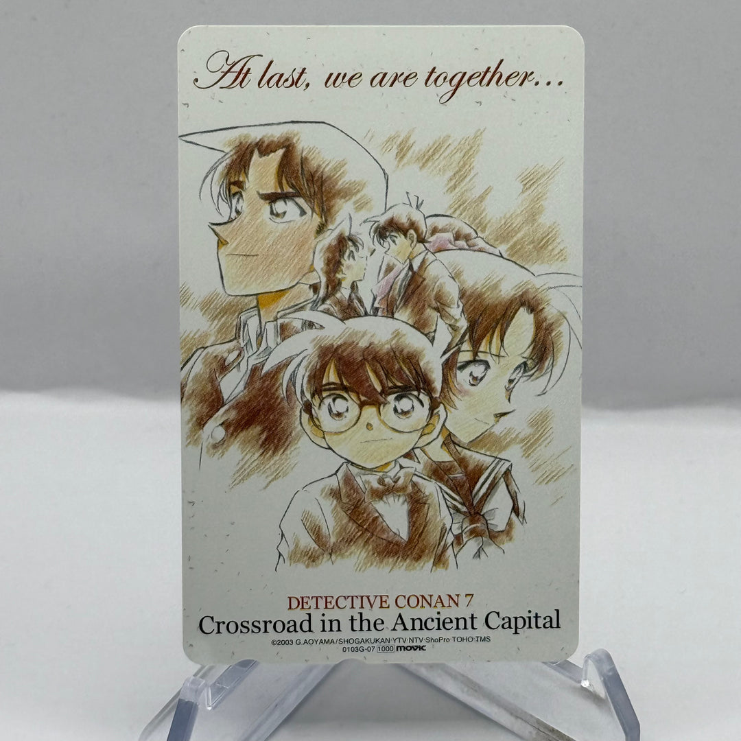 Limited Edition Detective Conan Canvas Art Vol. 8 Labyrinth Crossroads Heiji Hat