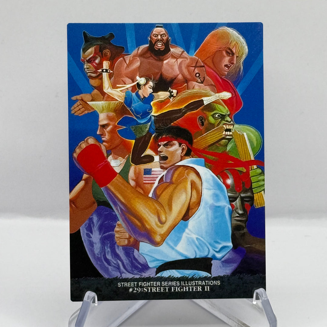 Street Fighting Arcade Flyer V5 Premium Poster