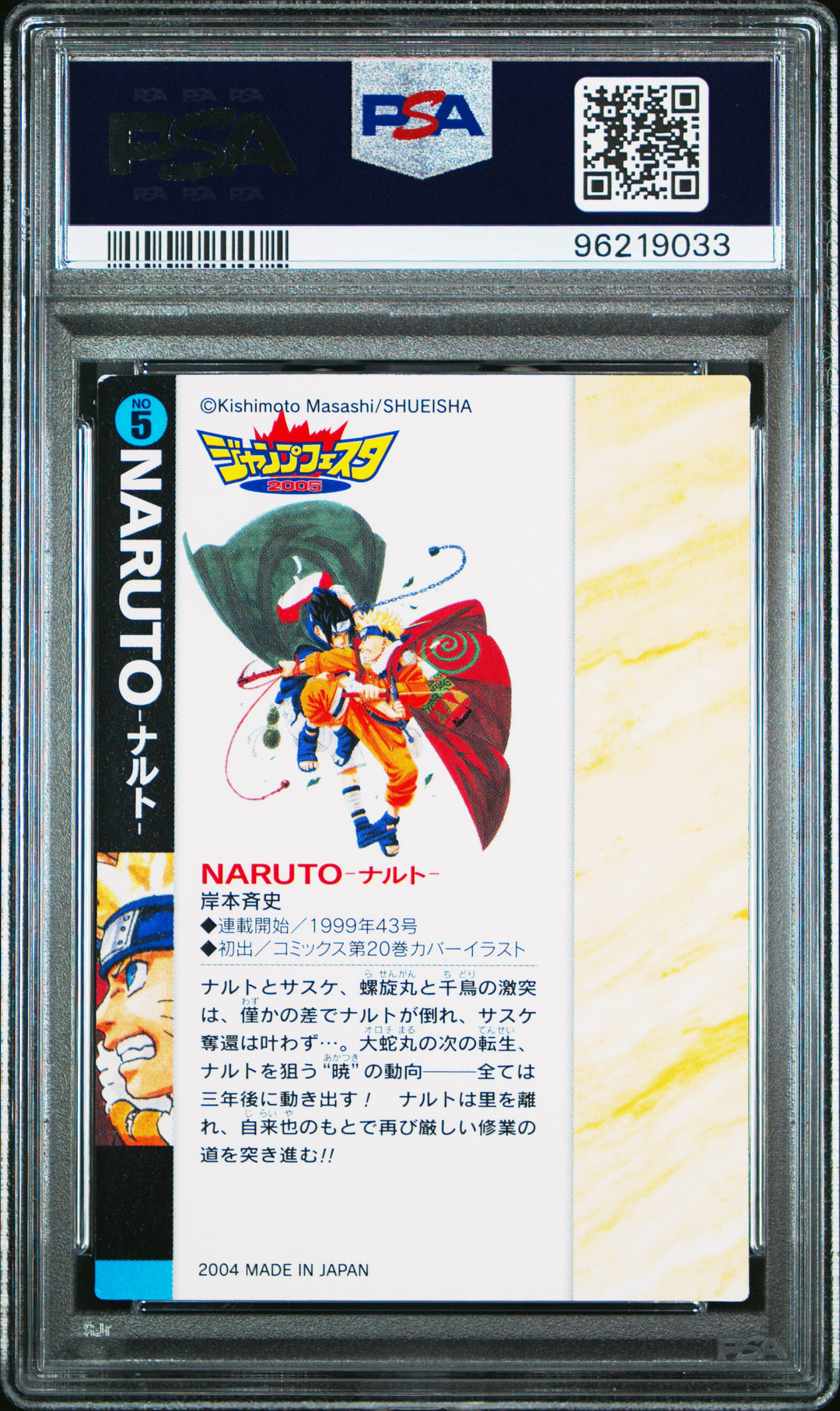 Weekly jump festa Naruto