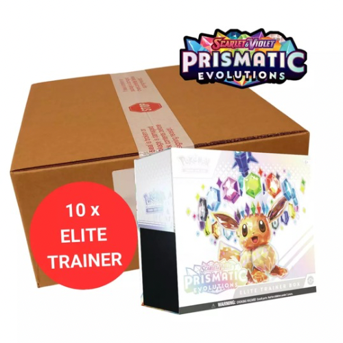 Pokémon : Prismatic Evolutions Elite Trainer case